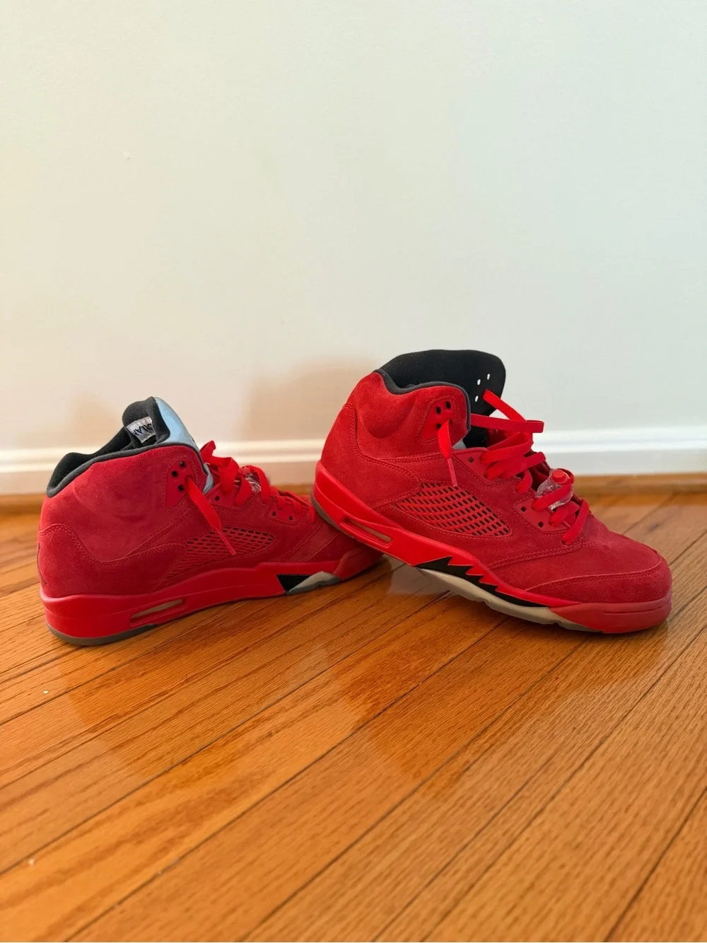 Jordan Red High-Top Men's Basketball Sneakers